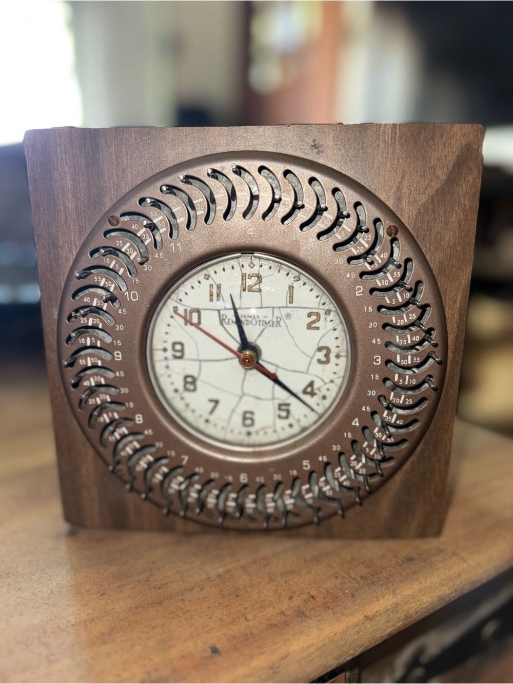 Vintage James Remind-o-Timer Clock Model MD-12
